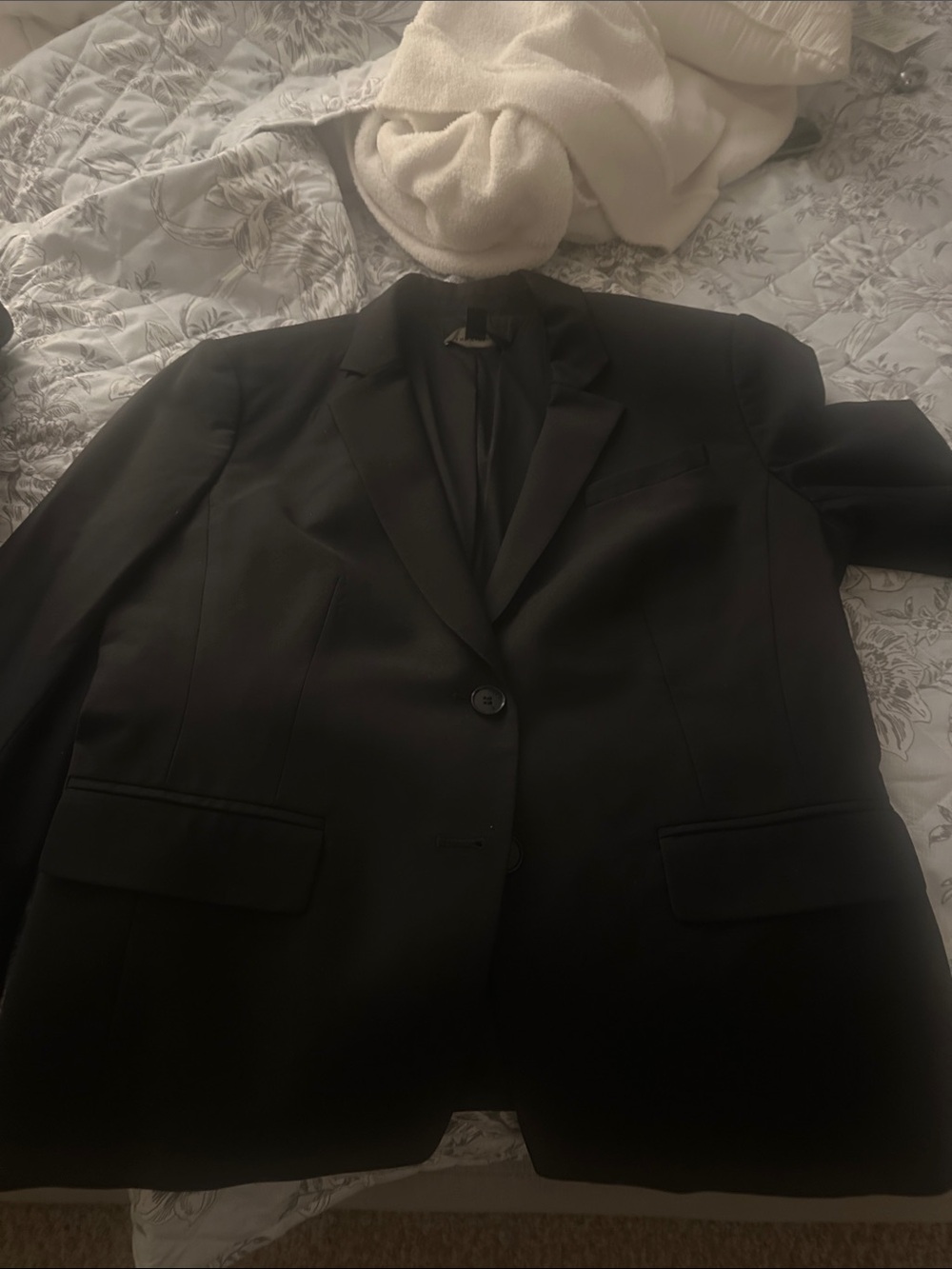 Ann Taylor Black Women's Single-Breasted Blazer